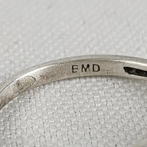 EMD 925 Sterling Silver Infinity Ring Size 6.5