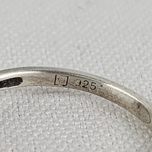 EMD 925 Sterling Silver Infinity Ring Size 6.5