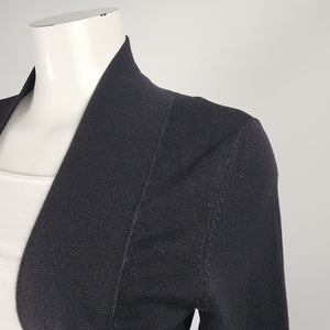 Cleo Black Cropped Cardigan Size M
