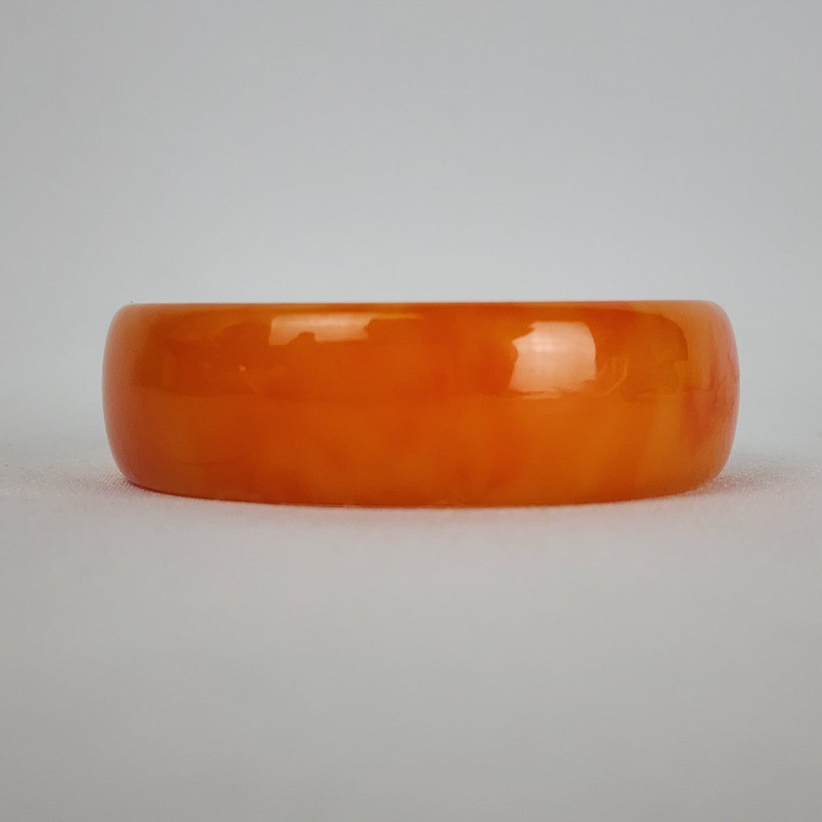 Vintage Orange Bangle Bracelet