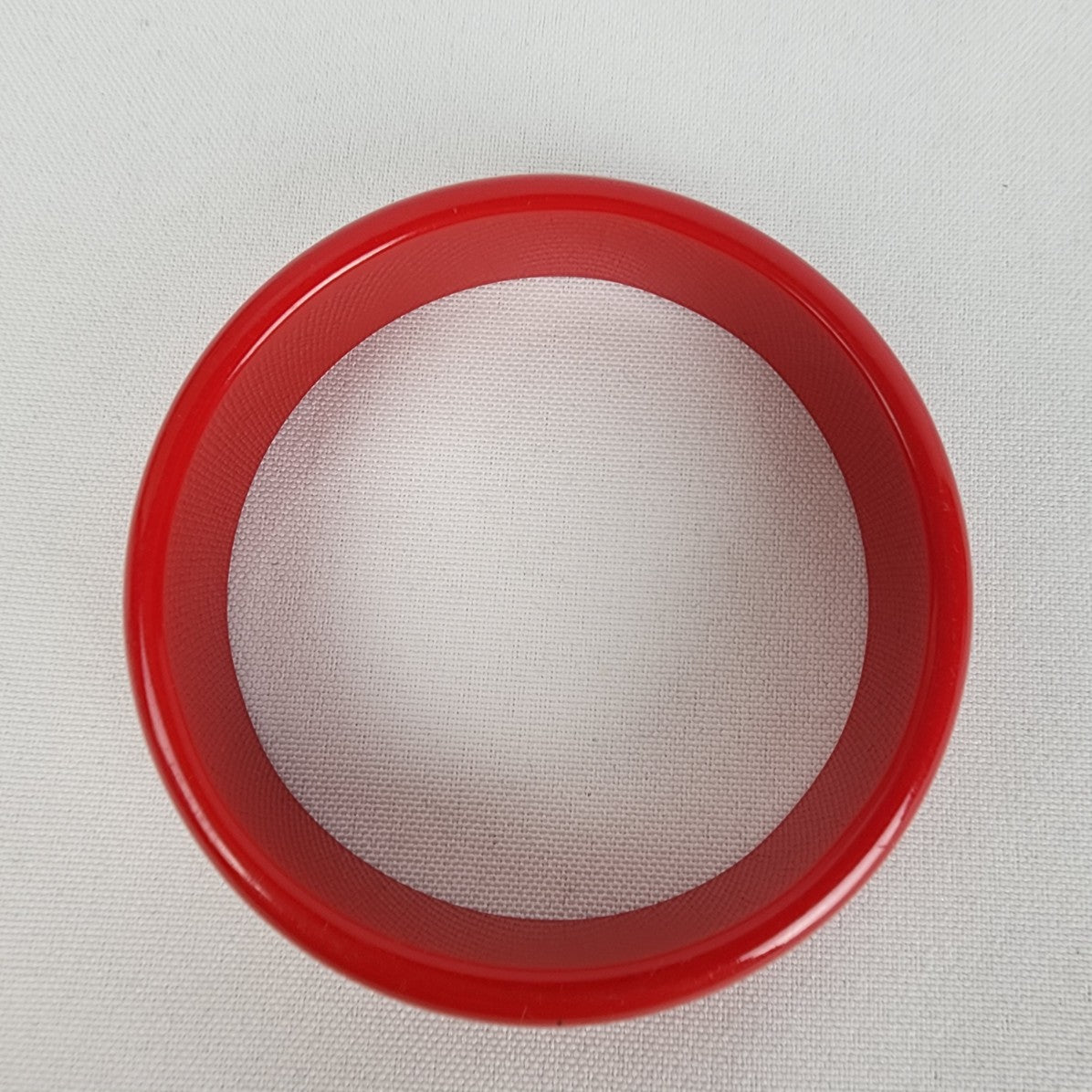 Vintage Red Bangle Bracelet