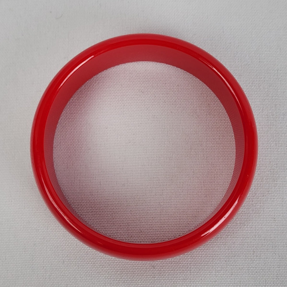 Vintage Red Bangle Bracelet