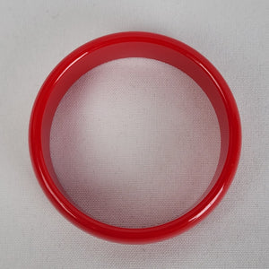 Vintage Red Bangle Bracelet