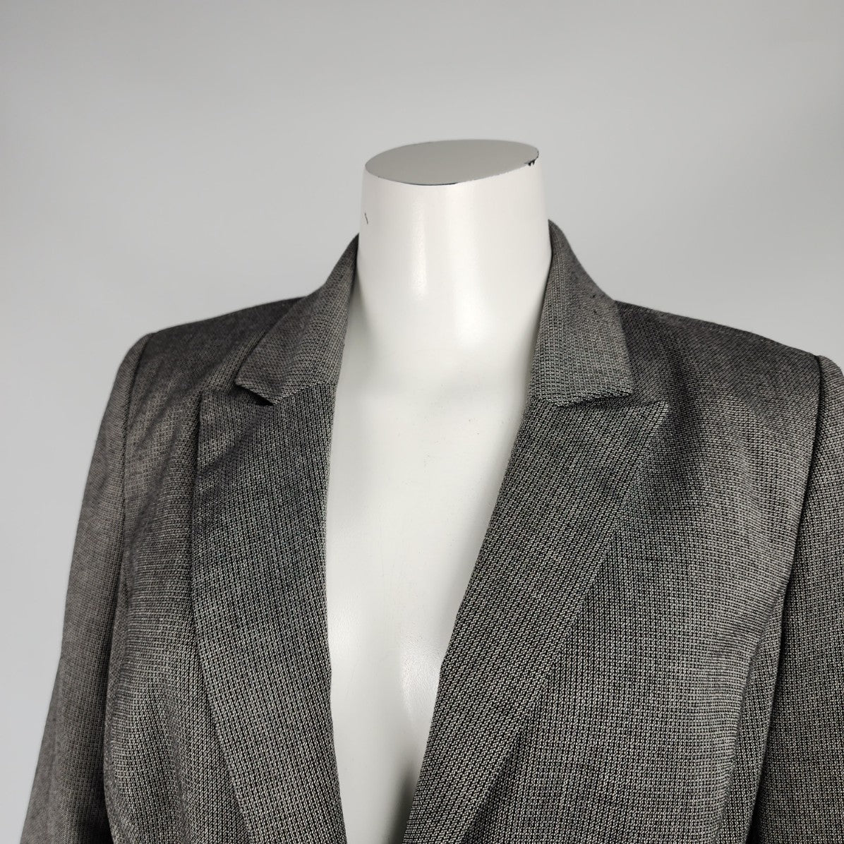 Suzy Shier Grey Two Button Blazer Size 11/12