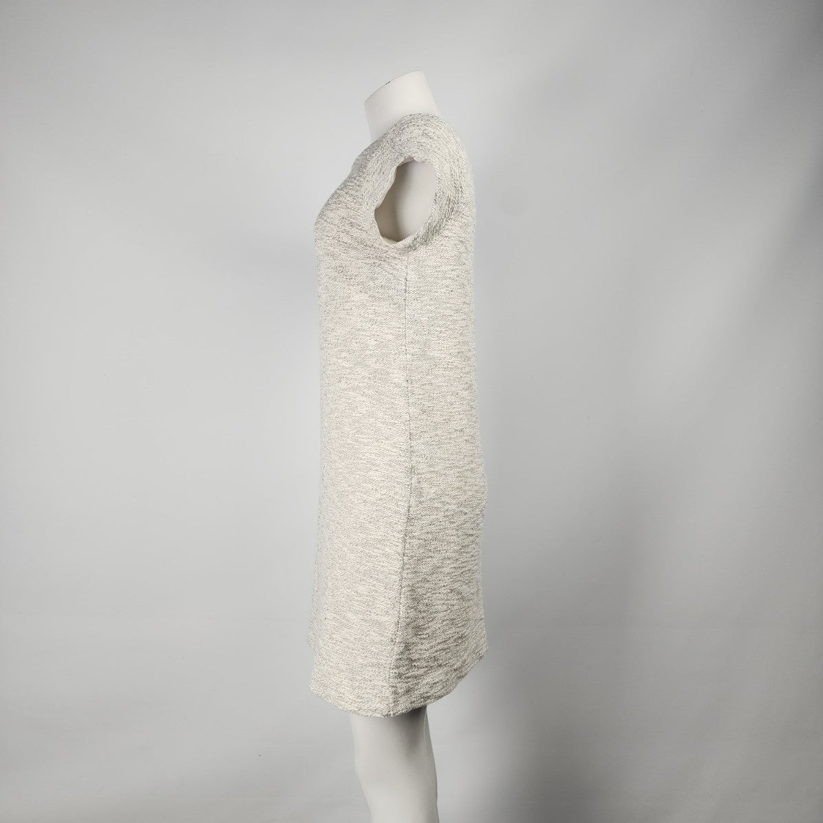 Banana Republic Cream Knit Cotton Shift Dress Size 4