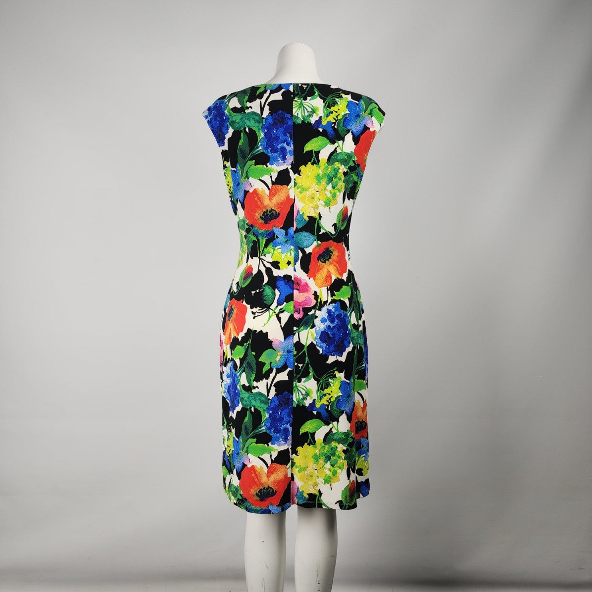 Ralph Lauren Floral Faux Wrap Dress Size 10