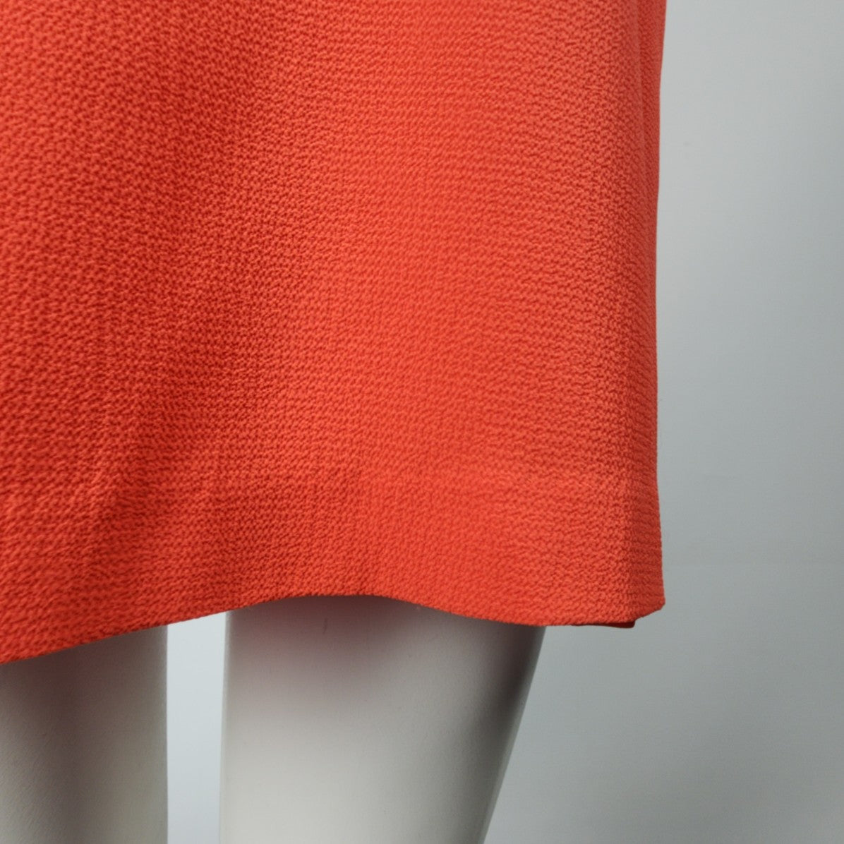 RW&CO Orange Ruffle Sleeve Mini Shift Dress Size M