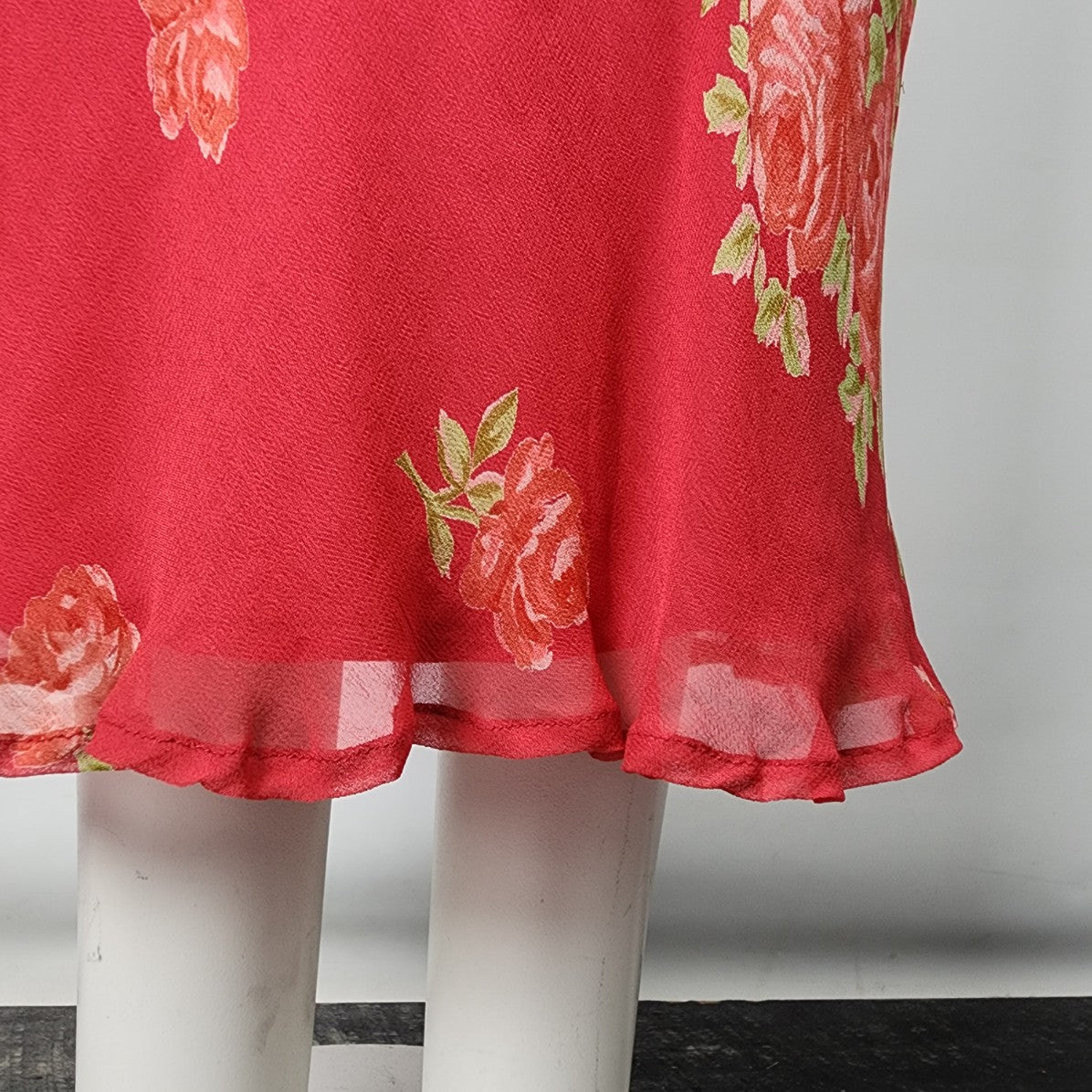 April Cornell Red Floral Top & Skirt Set Size S