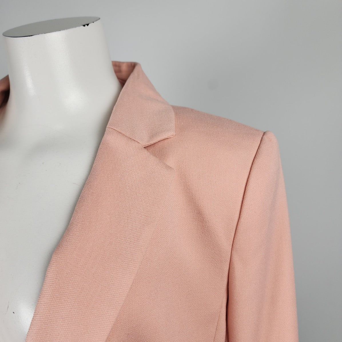 H&M Peach One Button Blazer Size M