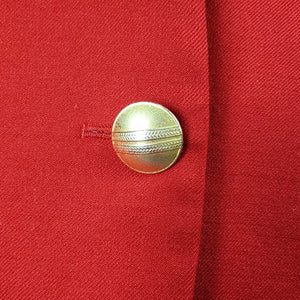 Vintage Mr. Max & Melanie Lyne Red Wool Blazer Size 12