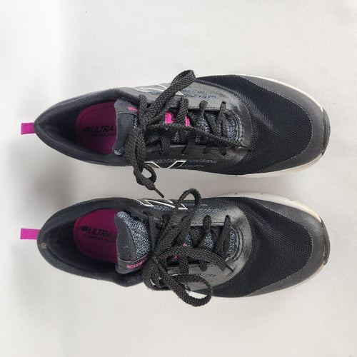 New Balance 713 Black Purple Athletic Running Sneakers Size 7.5