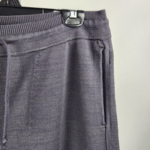Babaton Grey Knit Cotton Jogger Pants Size L