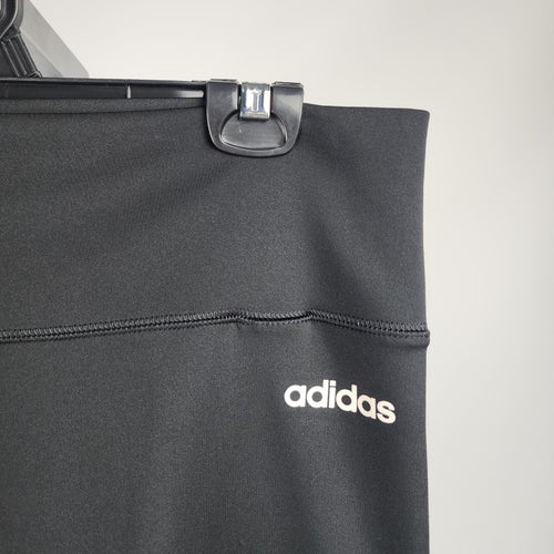 Adidas Climalite Black Capri Leggings Size L