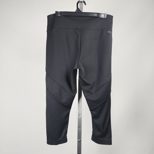 Adidas Climalite Black Capri Leggings Size L