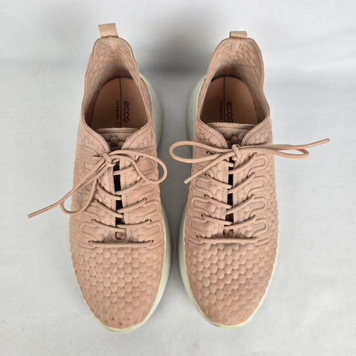 Ecco Therap Lace Up Sneakers Tuscany Pink Shoes Size 7.5