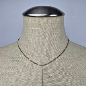 10k Yellow Gold Box Chain Necklace