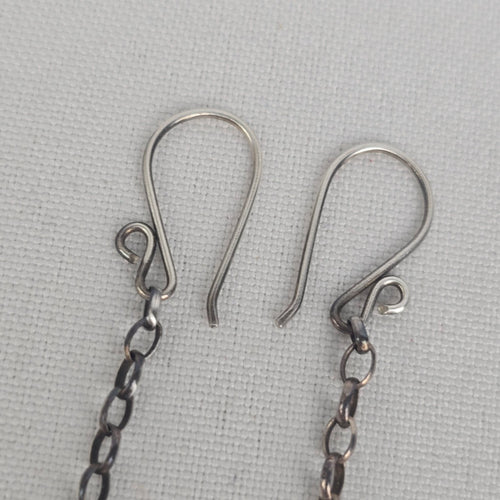 AB Faceted Stone Drop Earrings