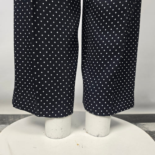 Vintage Savannah Red & Black Polka Dot Blazer & Pant Suit Size 5