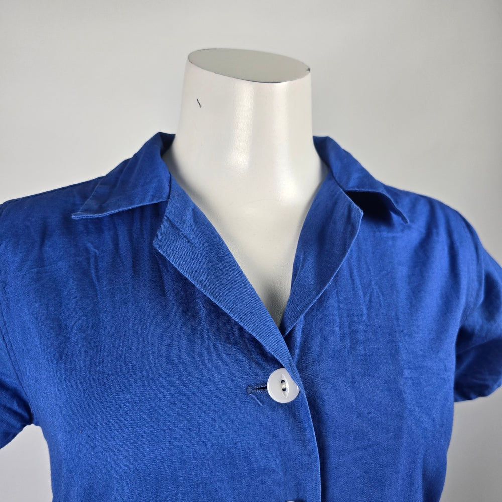 Vintage Kerry Teen Simpson Sears Blue Romper Size XS