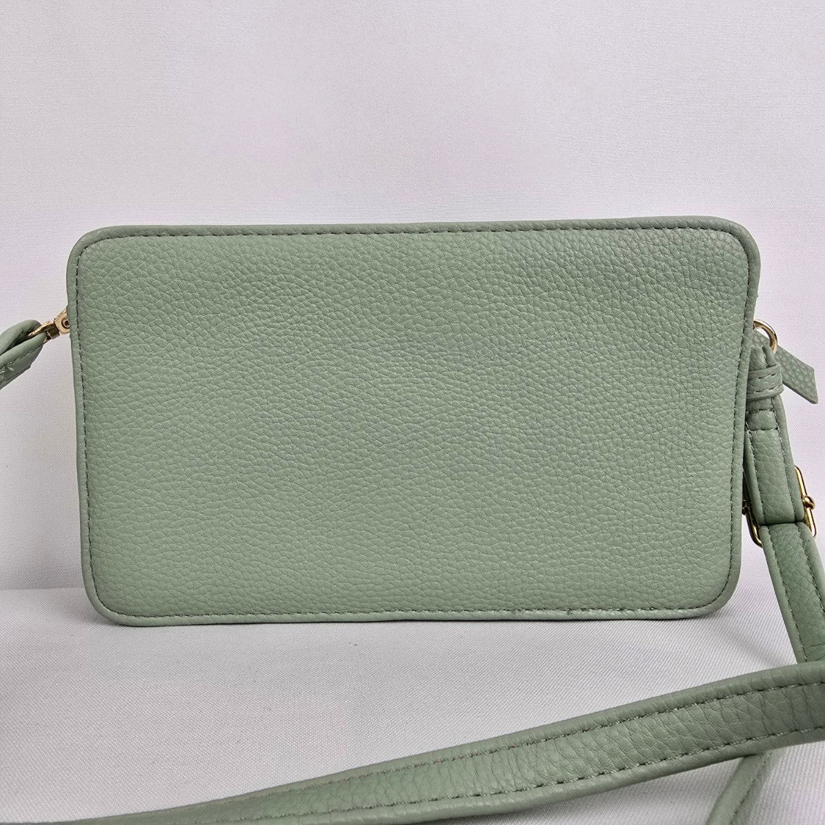 Green Crossbody Wallet Purse