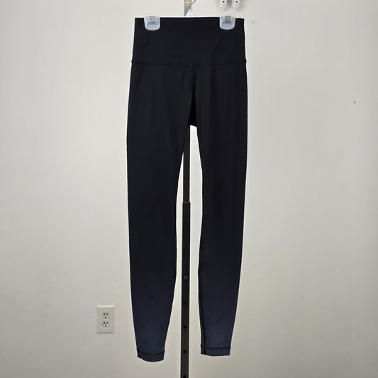 Lululemon Black Ombre Wunder Under Hi Rise Leggings Size 4