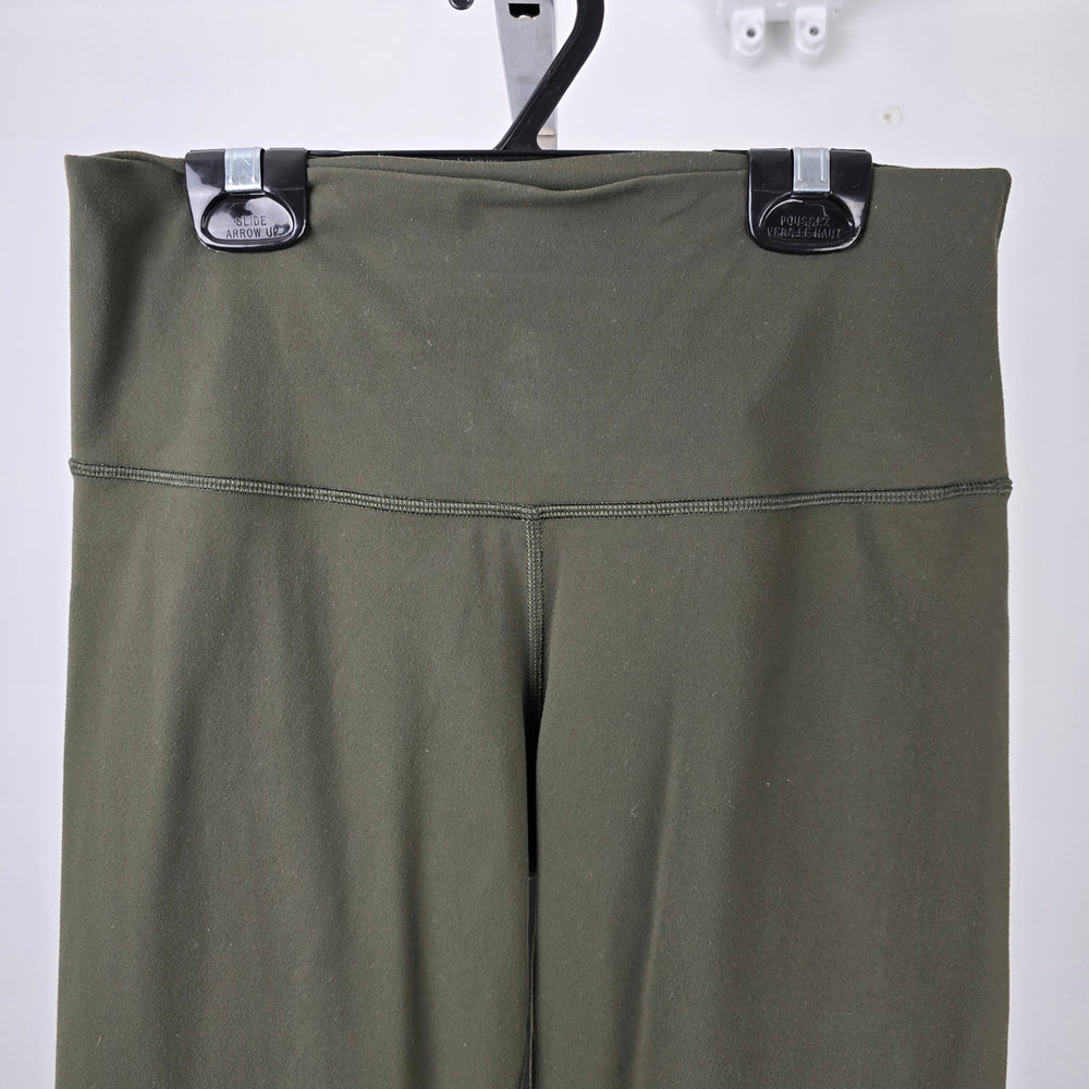 Lululemon Grey Wunder Under High Rise Crop Size S/M