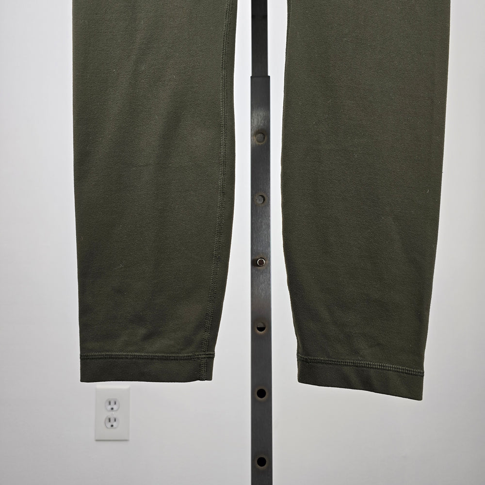Lululemon Grey Wunder Under High Rise Crop Size S/M