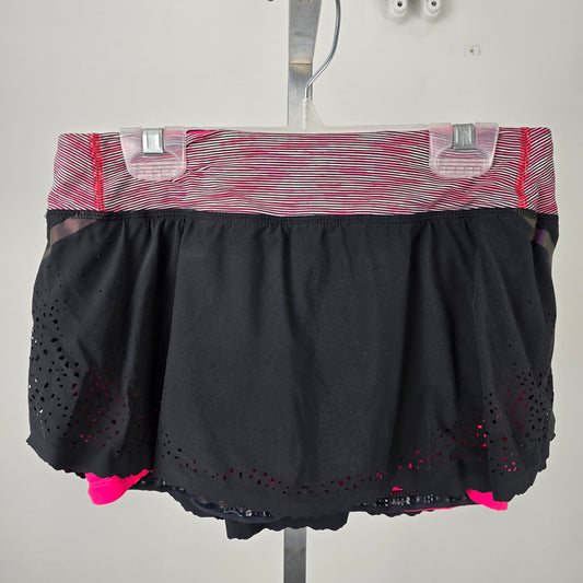 Lululemon Coral Run A Marathon Skirt Size 4
