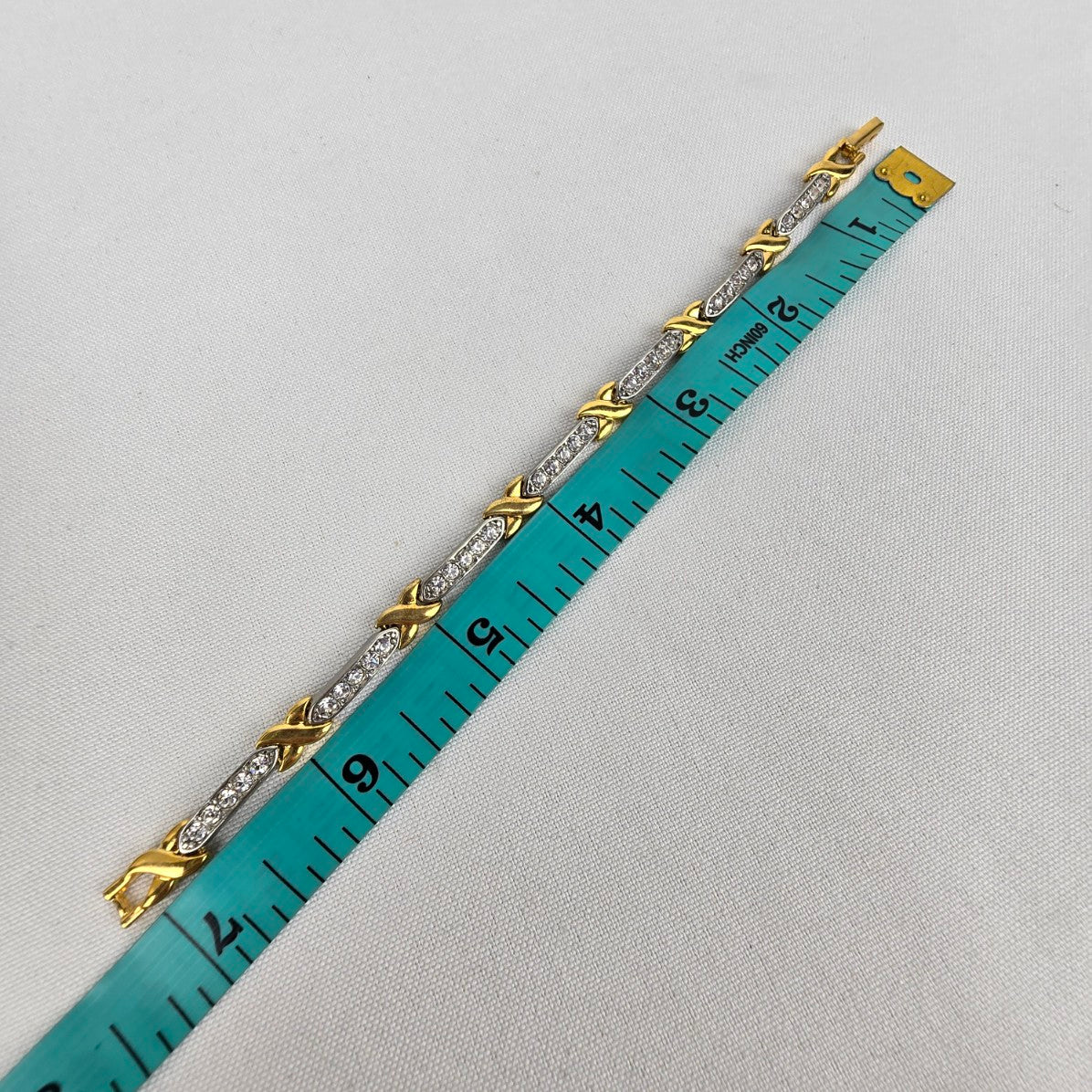 Vintage Gold & Silver Link Bracelet