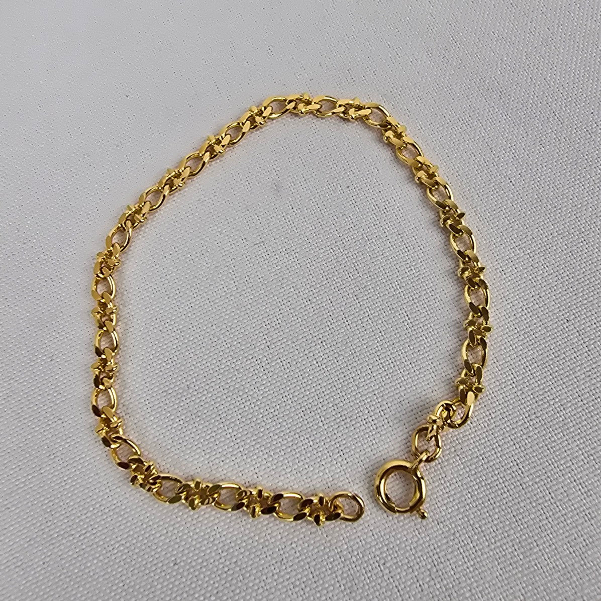 Vintage Gold Tone Chain Link Bracelet