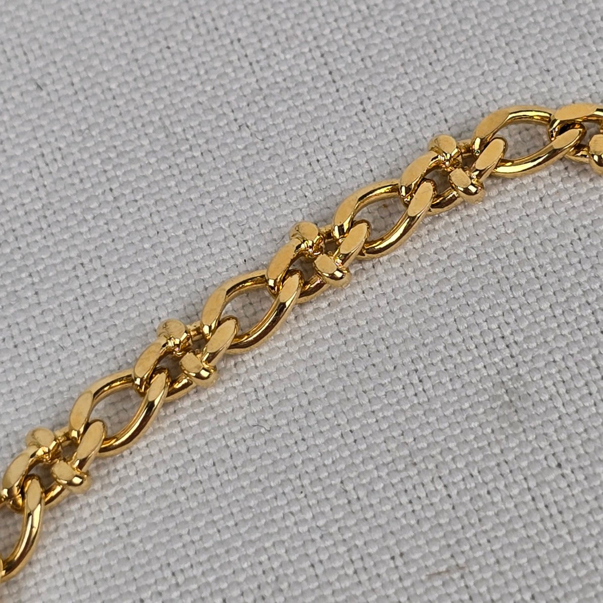 Vintage Gold Tone Chain Link Bracelet