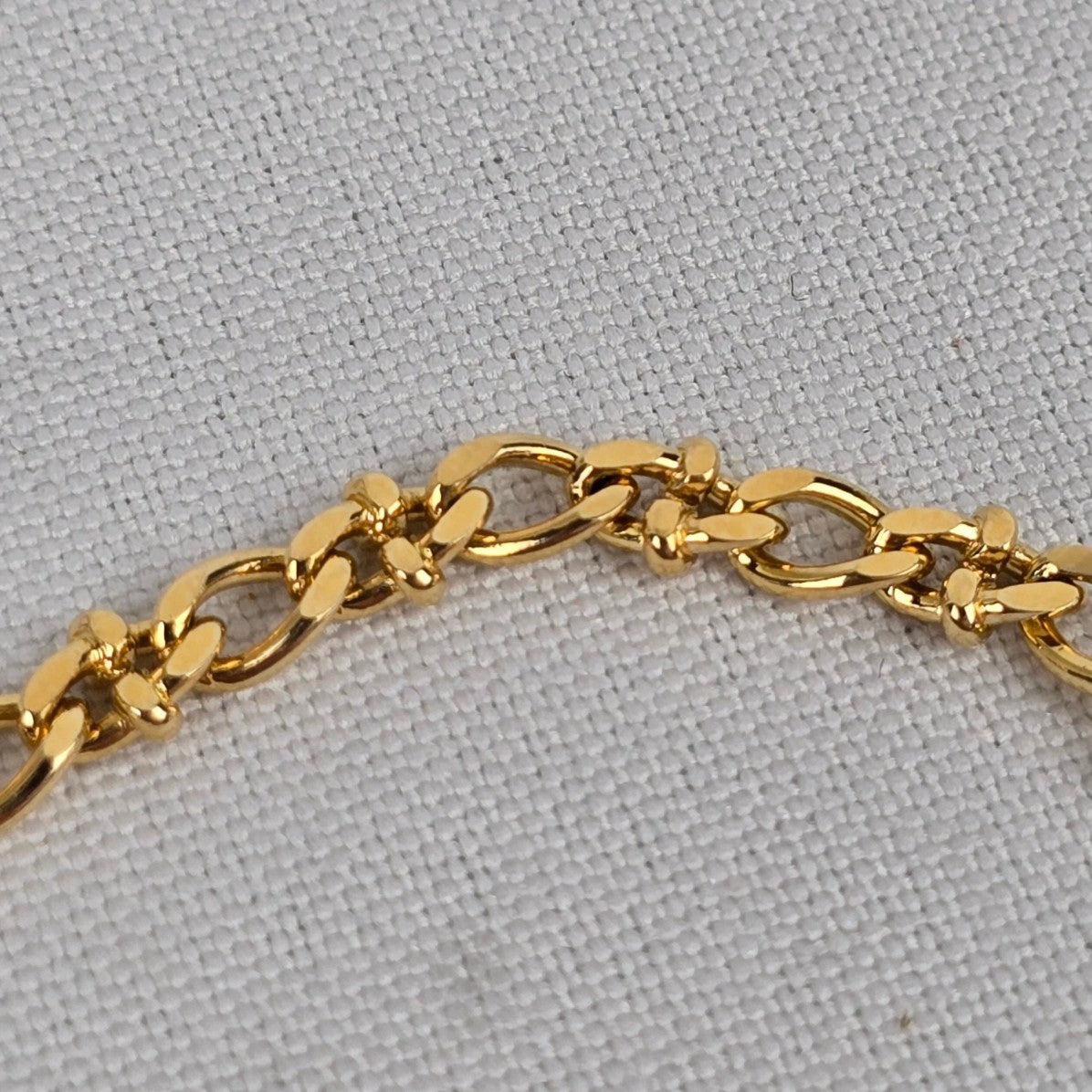 Vintage Gold Tone Chain Link Bracelet