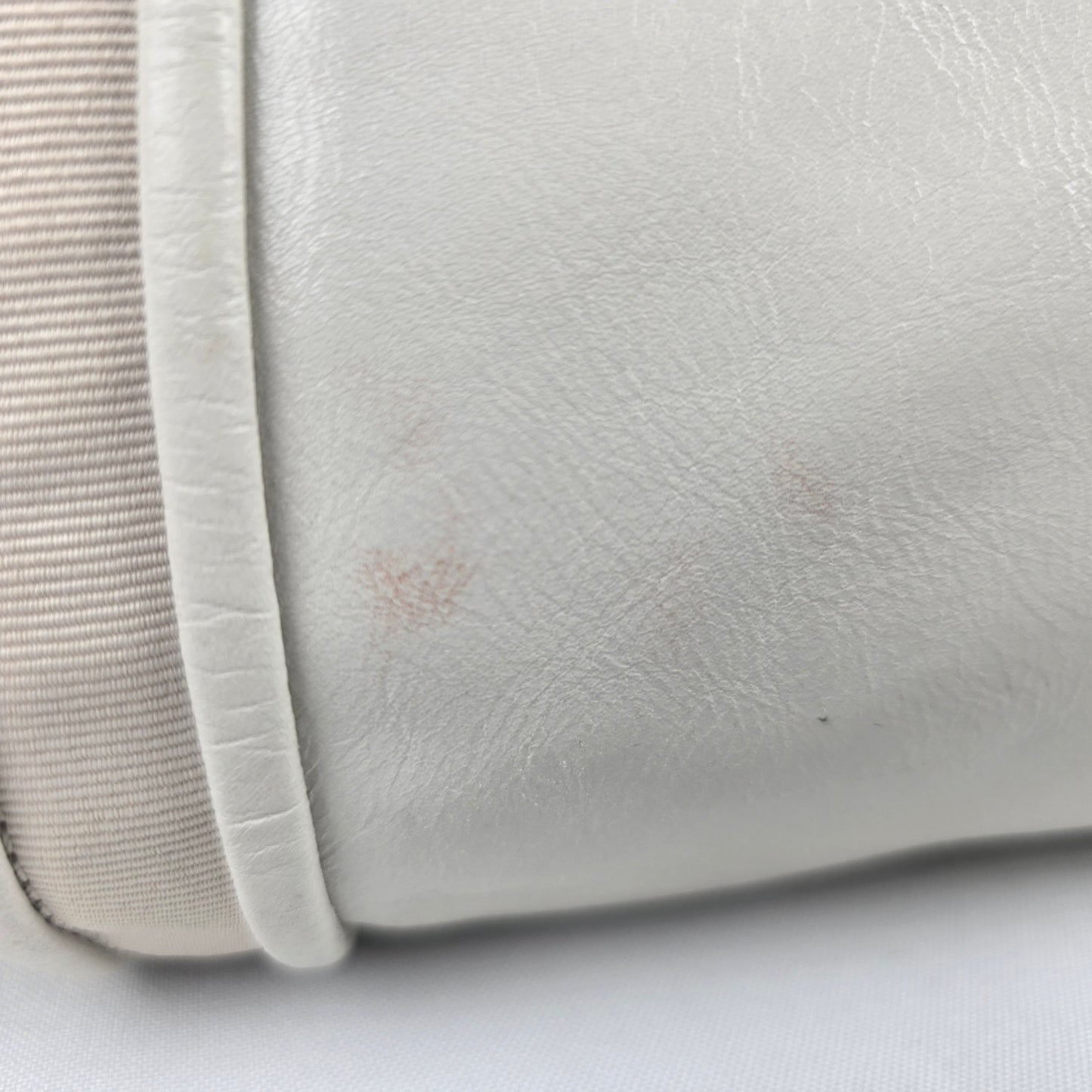Coach Cream Leather Poppy Tote Purse