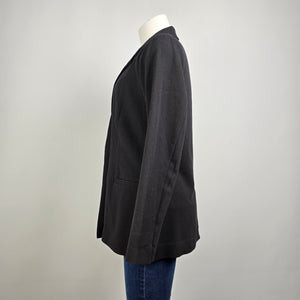 Vera Wang Black Blazer Jacket Size M
