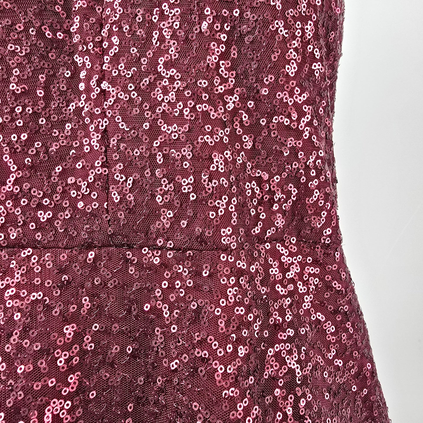 Morilee Burgundy Halter Neck Gown Size 12