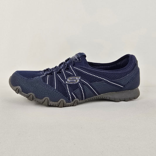 Skechers Memory Foam Blue Slip On Runners Size 7