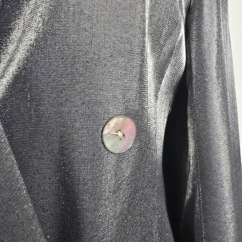 Vintage MK Studio Grey Double Breasted Suit Blazer & Dress Pants Size 5