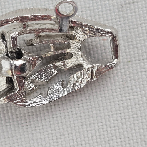 Vintage Silver Tone Link Bracelet