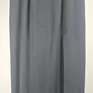 Vintage Black Slim Maxi Skirt Size XS