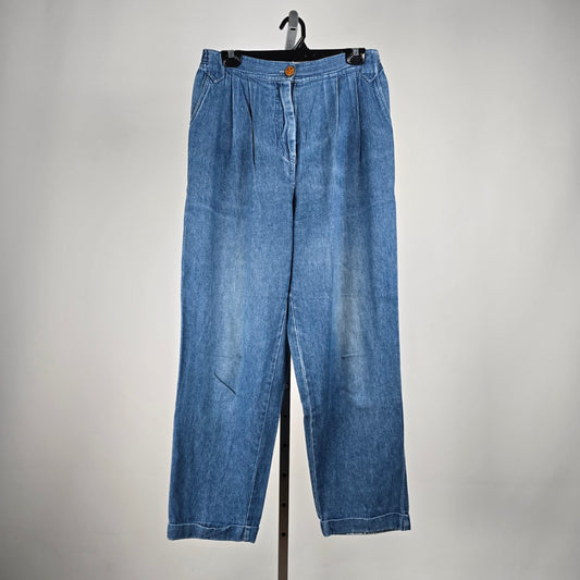 Vintage High Waisted Balloon Jeans Size XL