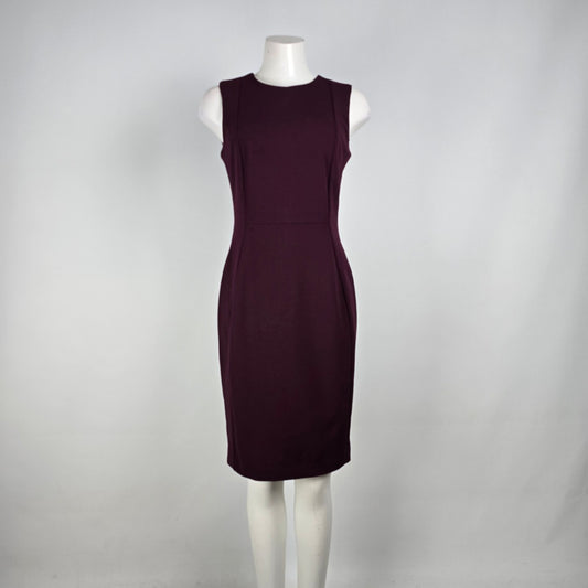 Calvin Klein Purple Sleeveless Sheath Dress Size 6