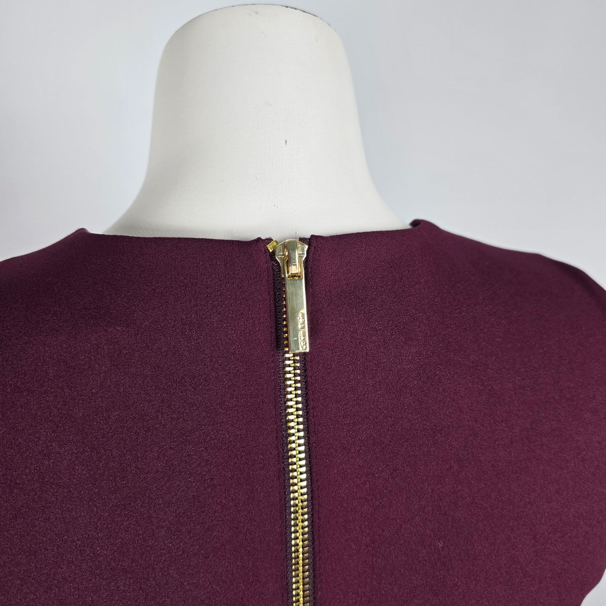 Calvin Klein Purple Sleeveless Sheath Dress Size 6