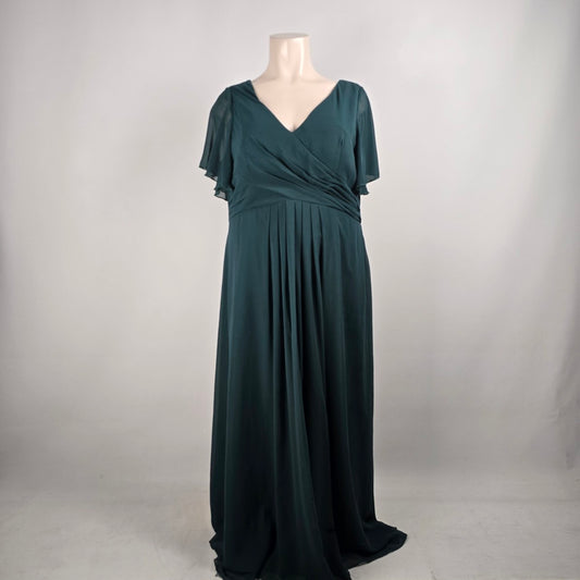 Shein Curve Green Event Dress Size 2XL