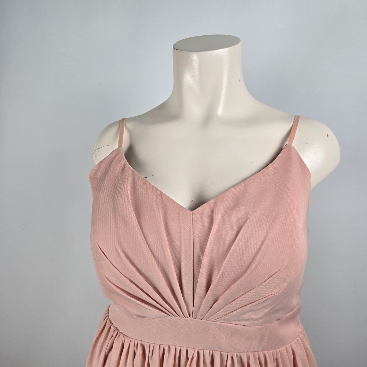 Pink Corset Back Event Dress Size XL