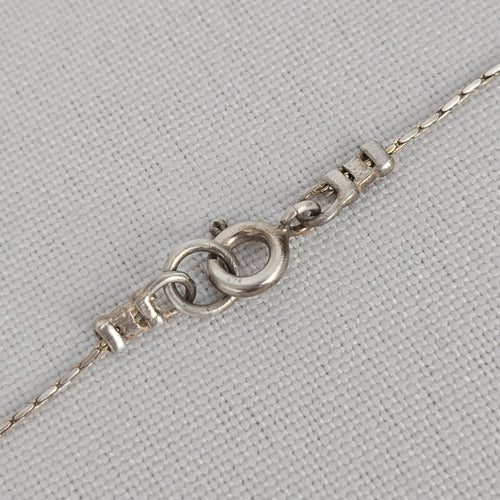 925 Sterling Silver CZ Crystal Heart Pendant Necklace