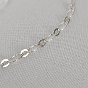 Avon Silver Tone Crystal Drop Necklace & Earrings