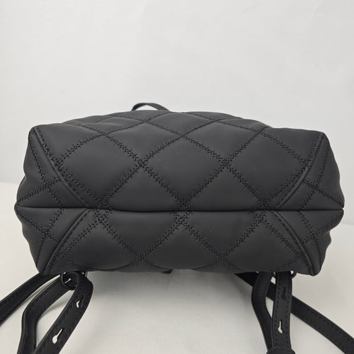 Tory Burch Willa Matte Black Backpack