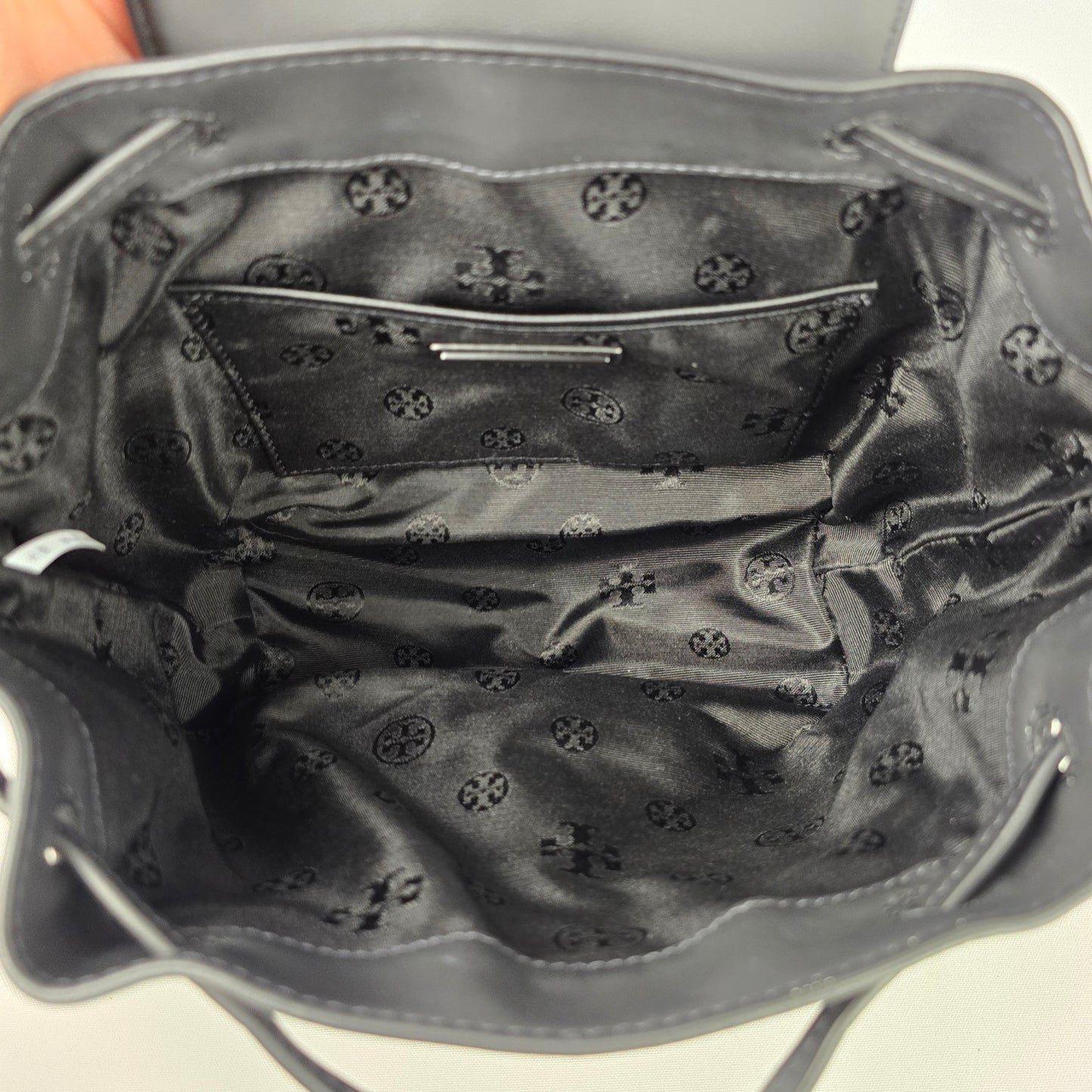 Tory Burch Willa Matte Black Backpack