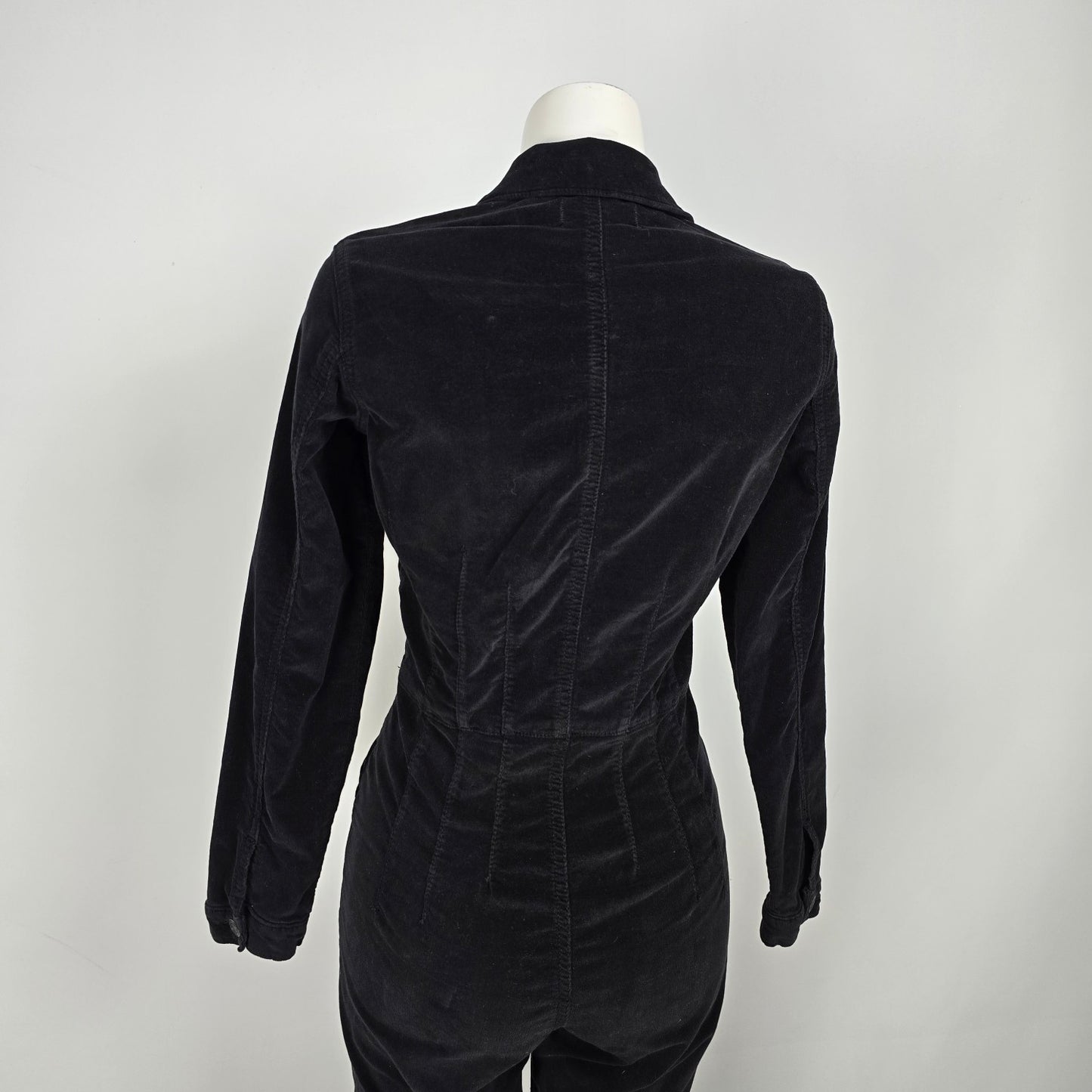 We The Free Black Corduroy Jumpsuit Size S