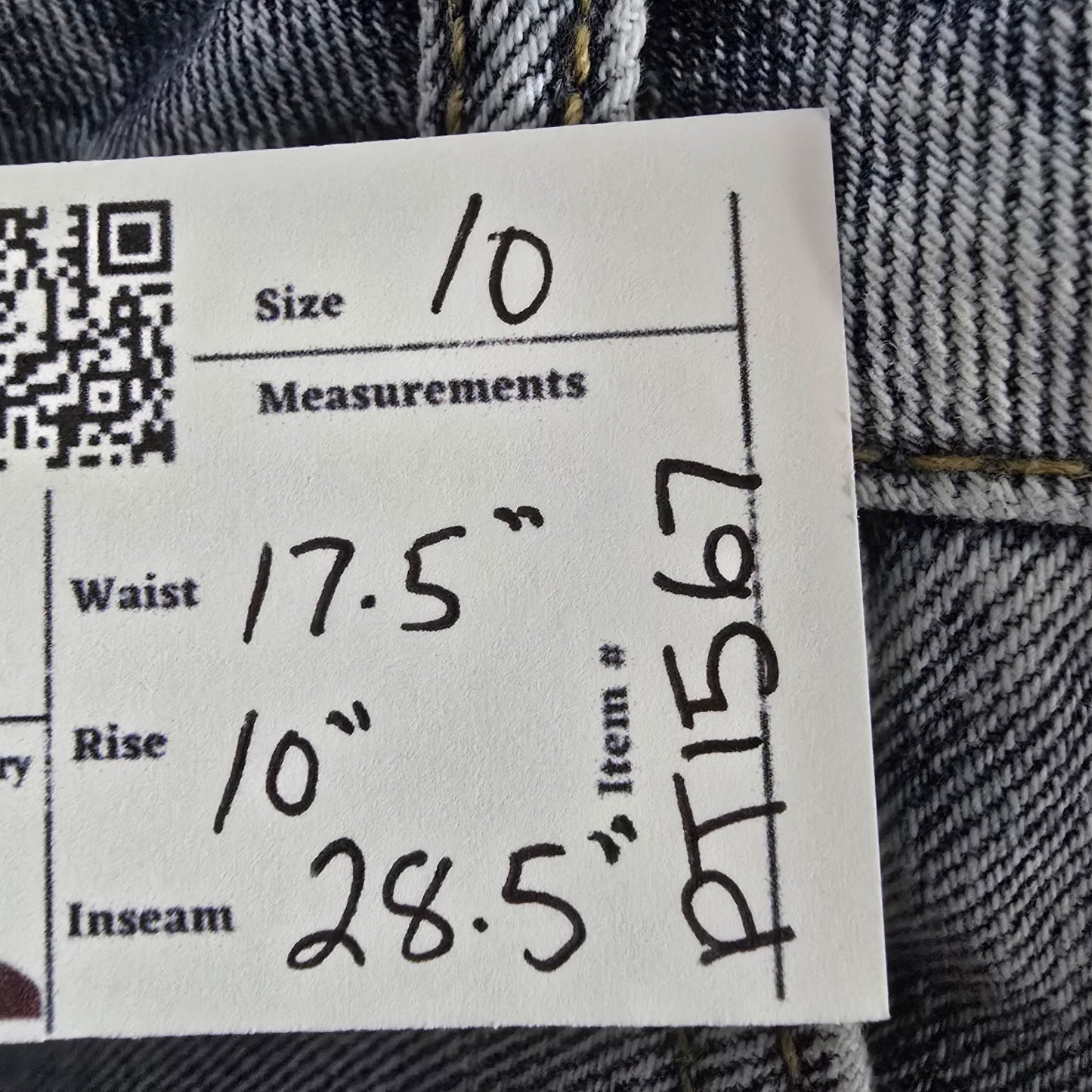 Cabi Jeans 100% bf Straight Leg Paint Splatter Denim Jeans Size